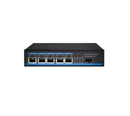 Duxbury 6-Port Gigabit Solar Unmanaged PoE Switch - DUX106SPS15A